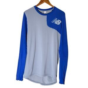 New Balance Lefty Men's Seamless X4J Asymmetrical Shirt Baseball Size Large
